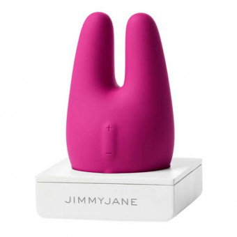 Розовый вибратор Form 2 с двумя мощными моторчиками, JimmyJane