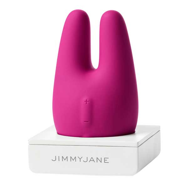 Розовый вибратор Form 2 с двумя мощными моторчиками, JimmyJane