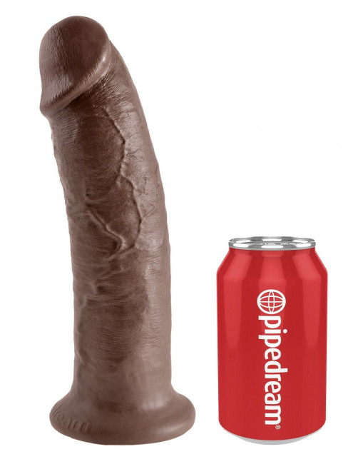 Коричневый фаллос-гигант 10" Cock - 25,4 см., Pipedream Коричневый фаллос-гигант 10" Cock - 25,4 см., Pipedream