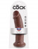 Коричневый фаллос-гигант 10" Cock - 25,4 см., Pipedream Коричневый фаллос-гигант 10" Cock - 25,4 см., Pipedream