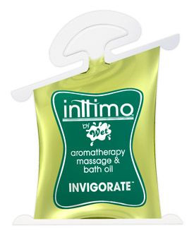 Масло для массажа Inttimo Invigorate с ароматом эвкалипта и лимона - 10 мл., Wet International Inc.
