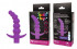 Фиолетовая вибрирующая анальная елочка Sweet Toys - 10,8 см., Bior toys
