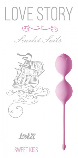 Розовые вагинальные шарики Scarlet Sails, Lola toys