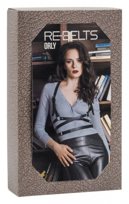 Черная портупея Orly Black , Rebelts