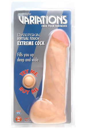 Фаллоимитатор Penthouse VARIATIONS CyberSkin Extreme Cock - 24 см., Topco Sales