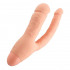 Телесный двойной вибратор INDULGENCE Rechargeable Insatiable Desire - 21 см. Телесный двойной вибратор INDULGENCE Rechargeable Insatiable Desire - 21 см.