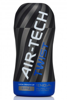 Мастурбатор с регулируемой плотностью обхвата Custom Strength CUP Twist Ripple, Tenga