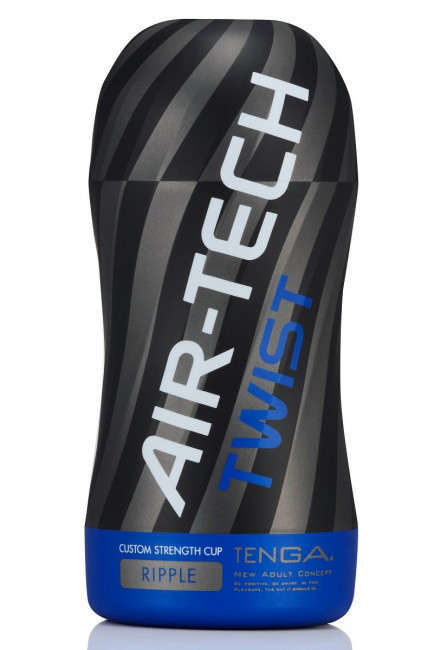 Мастурбатор с регулируемой плотностью обхвата Custom Strength CUP Twist Ripple, Tenga
