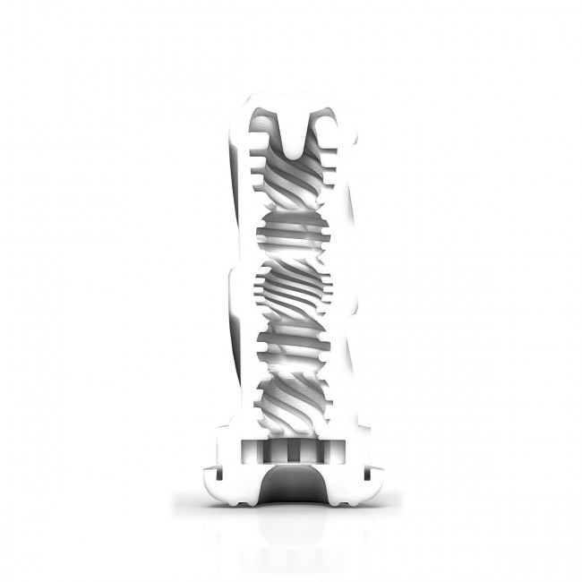 Мастурбатор с регулируемой плотностью обхвата Custom Strength CUP Twist Ripple, Tenga