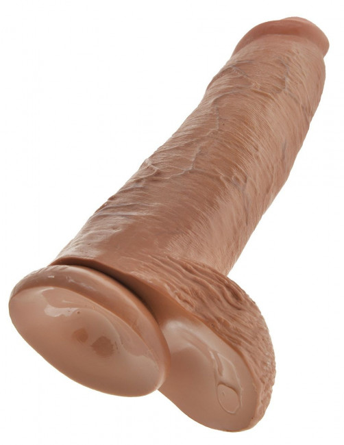 Кофейный фаллоимитатор-гигант 12" Cock with Balls - 30,5 см., Pipedream Кофейный фаллоимитатор-гигант 12" Cock with Balls - 30,5 см., Pipedream