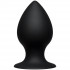 Чёрная анальная пробка Kink Ace Silicone Plug 4" - 10,16 см., Doc Johnson Чёрная анальная пробка Kink Ace Silicone Plug 4" - 10,16 см., Doc Johnson