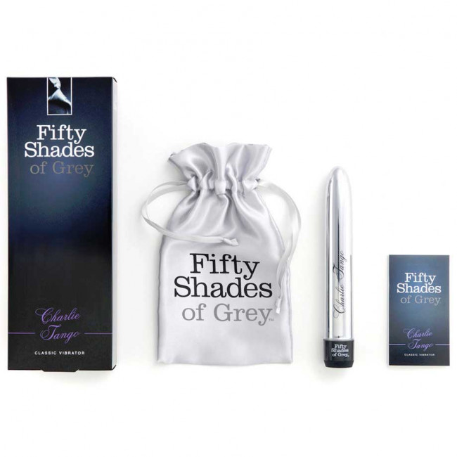 Серебристый вибратор Charlie Tango, Fifty Shades of Grey Серебристый вибратор Charlie Tango, Fifty Shades of Grey