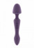 Фиолетовый двусторонний вибратор Sasha - 22,5 см., Shots Media BV