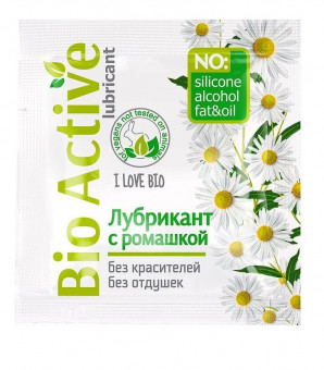 Пробник лубриканта на водной основе Bio Active - 3 гр., Биоритм
