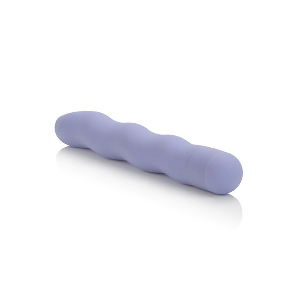 Сиреневый вибратор First Time Power Swirls Purple - 18,5 см., California Exotic Novelties