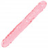 Двухсторонний гелевый фаллоимитатор Crystal Jellies 12" Jr. Double Dong - 30,5 см., Doc Johnson