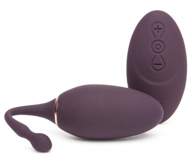 Фиолетовое виброяйцо I've Got You Rechargeable Remote Control Love Egg, Fifty Shades of Grey