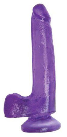 Гелевый фаллоимитатор на присоске TLC Carmen’s Fun Cock - 17,5 см., Topco Sales