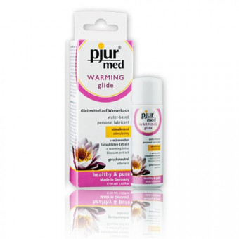 Стимулирующий лубрикант с экстрактом лотоса pjur MED Warming glide - 30 мл., Pjur