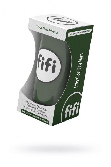 Зеленый нереалистичный мастурбатор FIFI MALE, Fifi