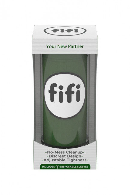 Зеленый нереалистичный мастурбатор FIFI MALE, Fifi