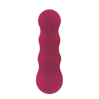 Розовый вибромассажёр Dream Massagers Ripple Vibes - 11 см., California Exotic Novelties