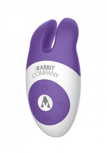 Фиолетовый вибростимулятор с ушками The Lay-on Rabbit, The Rabbit Company Фиолетовый вибростимулятор с ушками The Lay-on Rabbit, The Rabbit Company