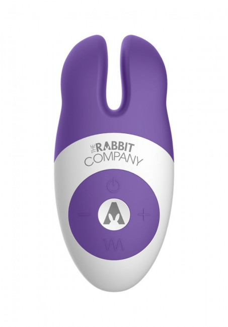 Фиолетовый вибростимулятор с ушками The Lay-on Rabbit, The Rabbit Company Фиолетовый вибростимулятор с ушками The Lay-on Rabbit, The Rabbit Company