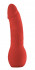 Красный страпон Deluxe Silicone Strap On 10 Inch - 25,5 см., Shots Media BV