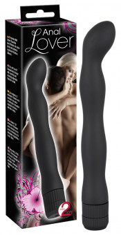 Изящный анальный вибратор Anal Lover - 18 см., Orion