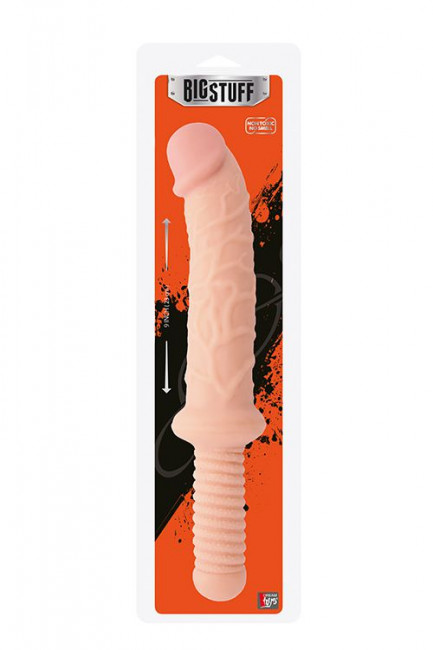 Реалистичный фаллоимитатор с ручкой BIGSTUFF DONG WITH HANDLE - 37 см., Dream Toys Реалистичный фаллоимитатор с ручкой BIGSTUFF DONG WITH HANDLE - 37 см., Dream Toys