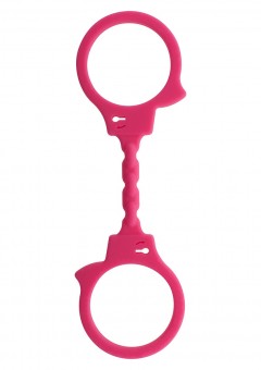 Розовые эластичные наручники STRETCHY FUN CUFFS Розовые эластичные наручники STRETCHY FUN CUFFS