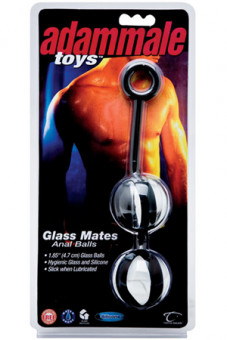 Стеклянные анальные шарики Glass Mates Anal Balls, Topco Sales