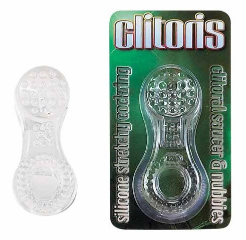 Прозрачное эрекционное кольцо со стимулятором клитора Clitoris, Seven Creations Прозрачное эрекционное кольцо со стимулятором клитора Clitoris, Seven Creations