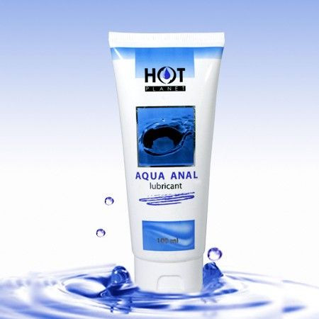 Анальная смазка на водной основе Hot Planet AQUA ANAL lubricant - 100 мл., HOT planet