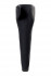 Чёрный нереалистичный мастурбатор с вибрацией Satisfyer Men Wand, Satisfyer