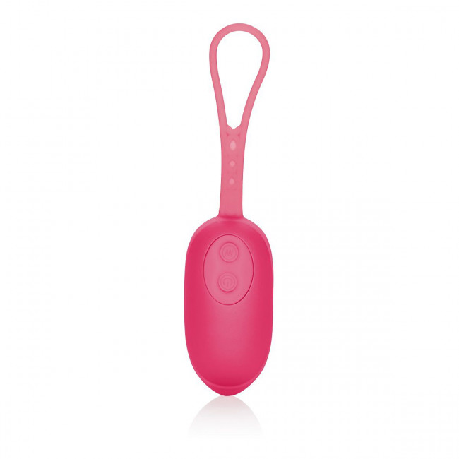 Розовое виброяйцо Power play kegel exciter, California Exotic Novelties