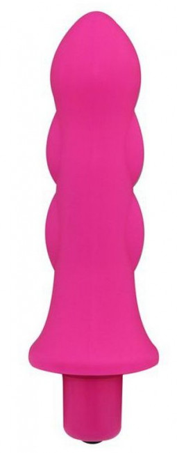 Розовый мини-вибратор Mystique Rocket Vibe - 12,7 см.