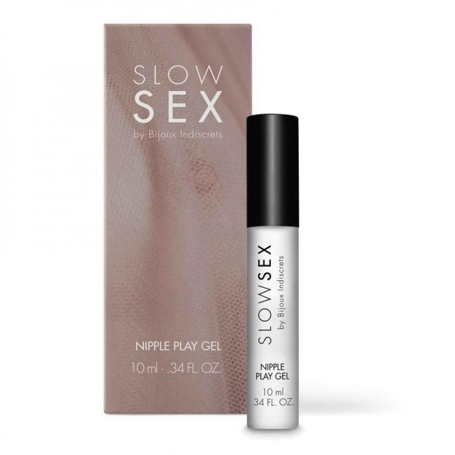 Возбуждающий гель для сосков Slow Sex Nipple Play Gel - 10 мл., Bijoux Indiscrets Возбуждающий гель для сосков Slow Sex Nipple Play Gel - 10 мл., Bijoux Indiscrets