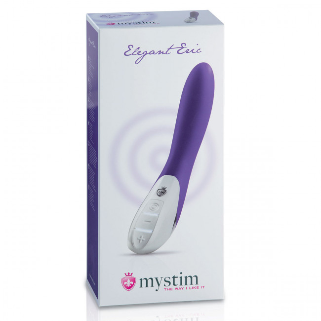 Фиолетовый вибратор Mystim Elegant Eric - 27 см., MyStim Фиолетовый вибратор Mystim Elegant Eric - 27 см., MyStim