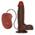 Коричневый вибратор REALISTIC VIBRATOR REAL RAPTURE BROWN - 21,5 см., Toyz4lovers Коричневый вибратор REALISTIC VIBRATOR REAL RAPTURE BROWN - 21,5 см., Toyz4lovers