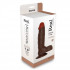 Коричневый вибратор REALISTIC VIBRATOR REAL RAPTURE BROWN - 21,5 см., Toyz4lovers Коричневый вибратор REALISTIC VIBRATOR REAL RAPTURE BROWN - 21,5 см., Toyz4lovers