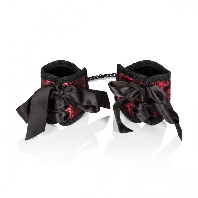 Наручники Scandal Corset Cuffs на завязках, California Exotic Novelties