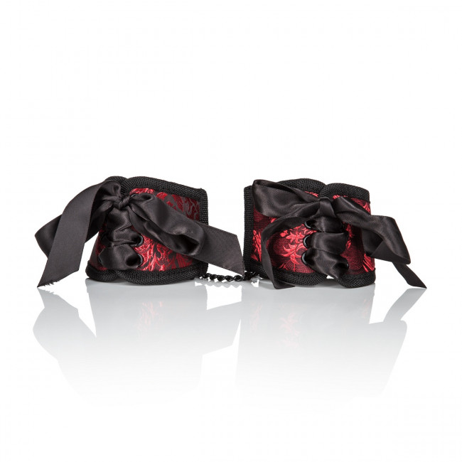 Наручники Scandal Corset Cuffs на завязках, California Exotic Novelties