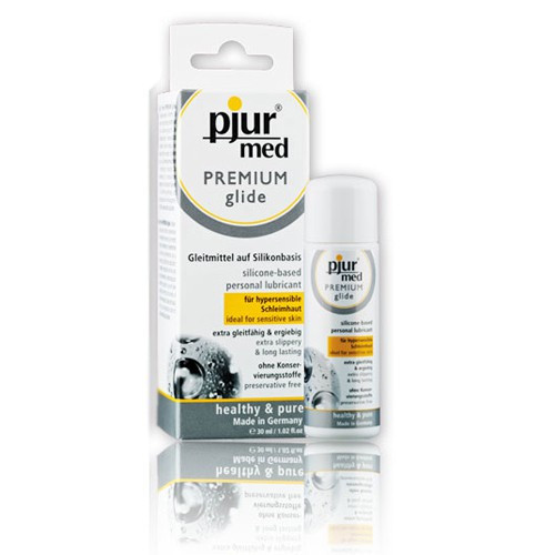 Гипоаллергенный силиконовый лубрикант pjur MED Premium glide - 30 мл., Pjur