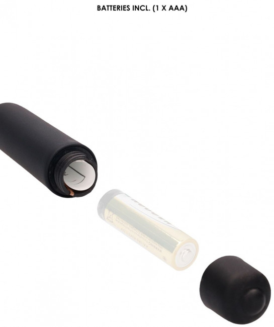 Черный стимулятор уретры с вибрацией Silicone Vibrating Bullet Plug With Beaded Tip Черный стимулятор уретры с вибрацией Silicone Vibrating Bullet Plug With Beaded Tip
