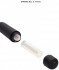 Черный стимулятор уретры с вибрацией Silicone Vibrating Bullet Plug With Beaded Tip Черный стимулятор уретры с вибрацией Silicone Vibrating Bullet Plug With Beaded Tip