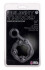 Чёрная анальная цепочка DELIGHT THROB ANAL SPIKED BEADS - 25 см., NMC