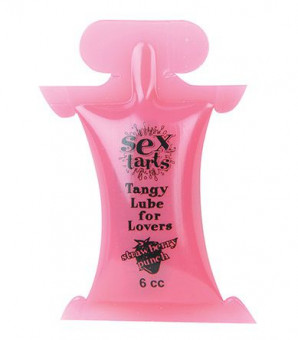 Вкусовой лубрикант с ароматом клубники Sex Tarts Lube - 6 мл., Topco Sales