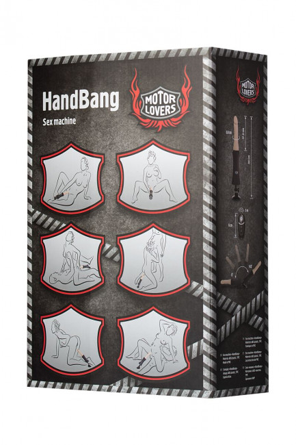 Секс-машина с телесной насадкой HandBang MotorLovers, ToyFa